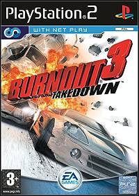 Burnout 3: Takedown (PS2) - okladka